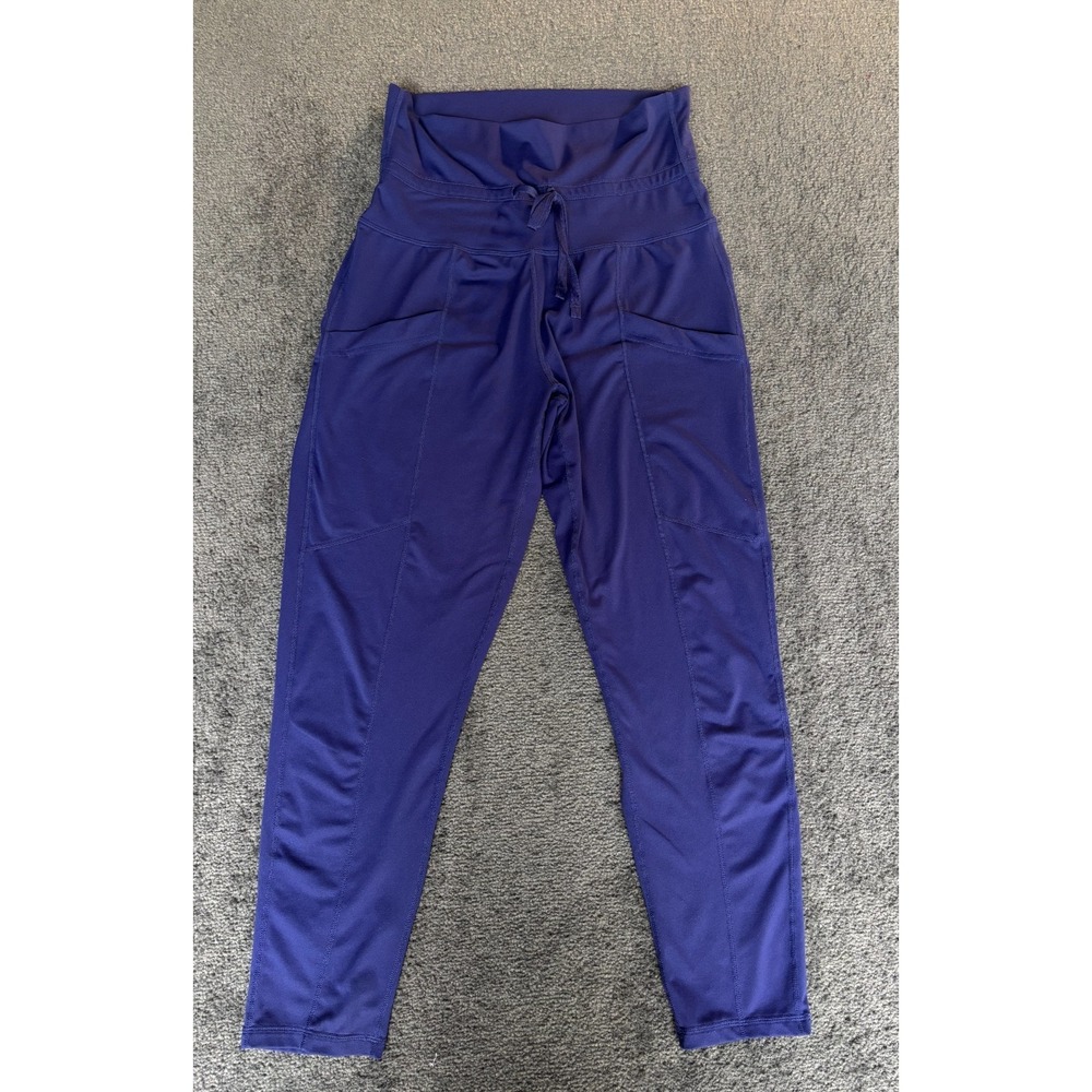 Fabletics‎ Legging Women's Size Small Purple Elastic Waist Performance Pull on